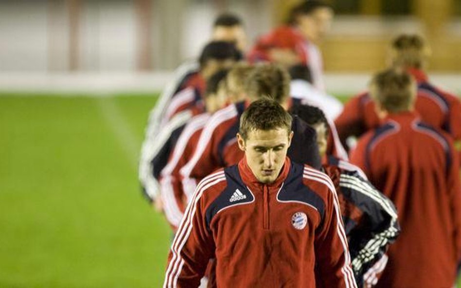 Trening piłkarzy FC Bayern