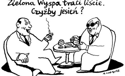 Komentarz rysunkowy. Zielona wyspa