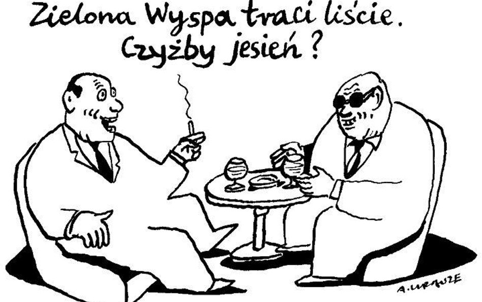 Komentarz rysunkowy. Zielona wyspa