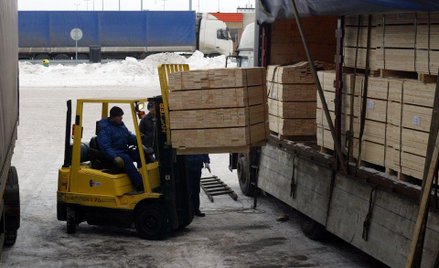 Magister na wózku widłowym