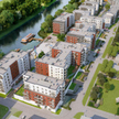 Olimpia Port z widokiem na Odrę