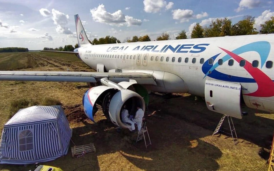 Części bardziej cenne, niż cały samolot Ural Airlines