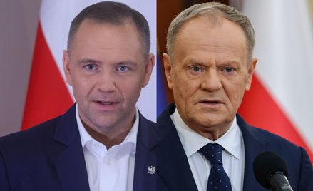 Prezydent Karol Nawrocki i premier Donald Tusk