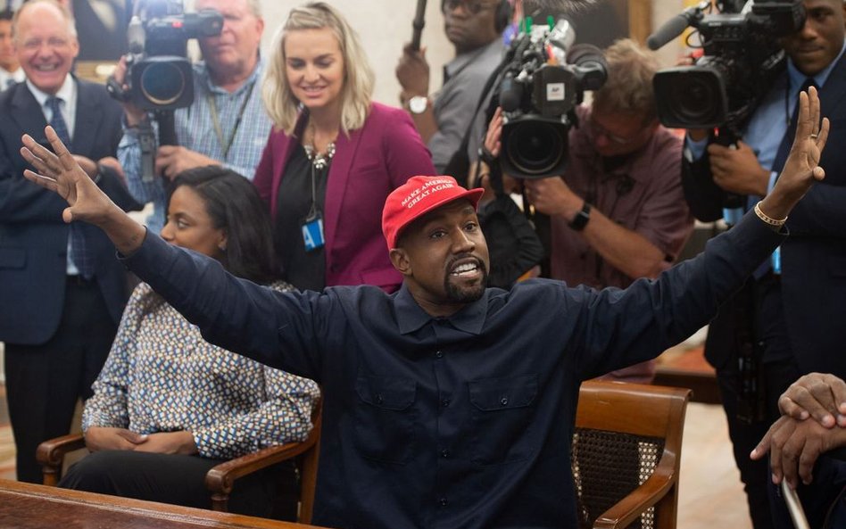 Kanye West już nie popiera Trumpa. Sam chce być prezydentem