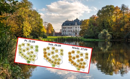 W weekend pogoda się poprawi / na zdjęciu: Pałac w Pszczynie