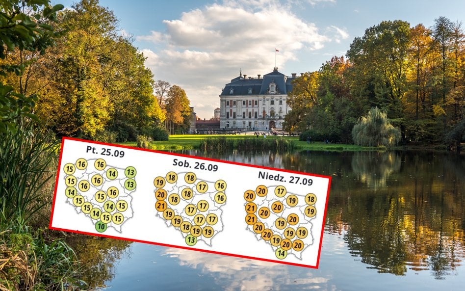 W weekend pogoda się poprawi / na zdjęciu: Pałac w Pszczynie