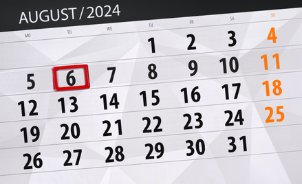 Wydarzy się dziś. Kalendarium wydarzeń na rynkach w dniu 06.08.2024