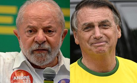 Luiz Inácio Lula da Silva i Jair Bolsonaro zmierzą się w drugiej turze wyborów prezydenckich w Brazy