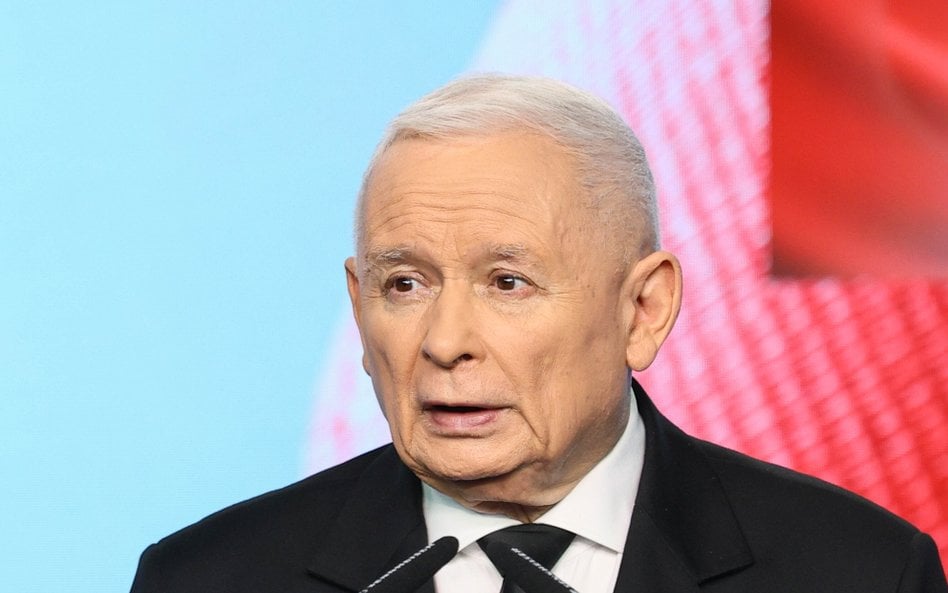 Prezes PiS Jarosław Kaczyński