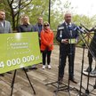 Podczas konferencji prasowej w Augustowie marszałek województwa podlaskiego Łukasz Prokorym zapowied