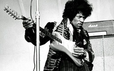 Płonące gitary - znak rozpoznawczy Hendrixa
