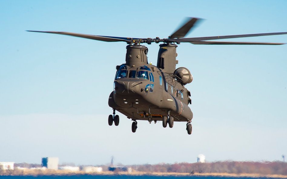 Śmigłowiec transportowy Boeing CH-47F Chinook Block II. Fot./Boeing.
