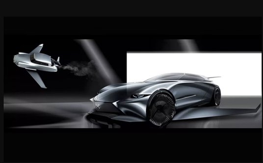 Szkic DS-a zrobiony dla Muzeum Louisa de Funès