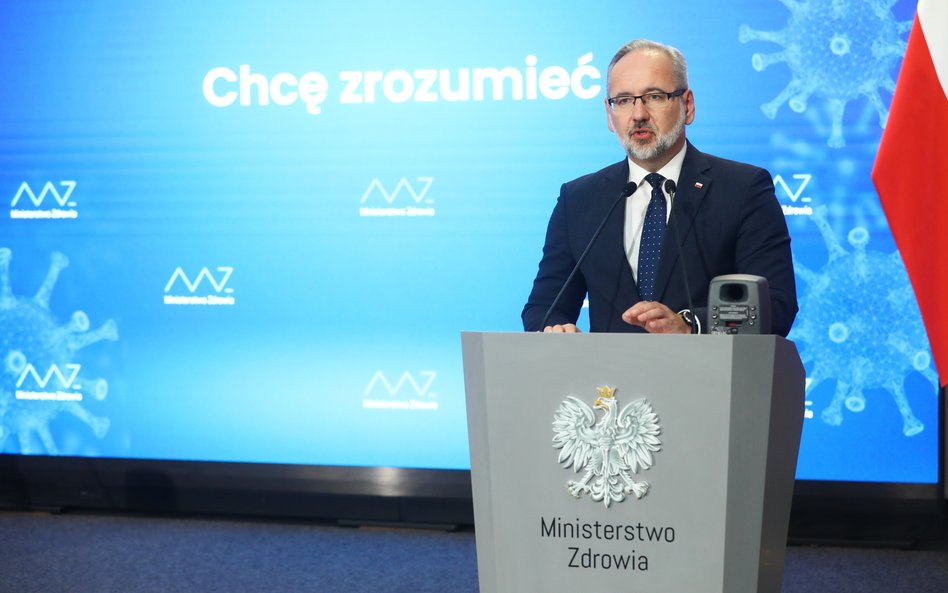Minister Zdrowia Adam Niedzielski