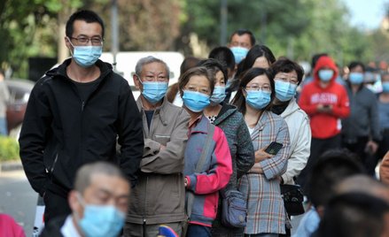 Pierwsze od dwóch miesięcy zakażenia wirusem na terenie Chin