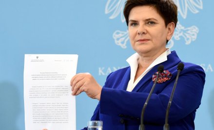 Beata Szydło: Prawdopodobnie w przyszłym tygodniu opinia rządu ws. wieku emerytalnego