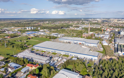 Park przemysłowy w Choroszczy na mecie