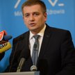 Minister zdrowia Bartosz Arłukowicz podczas konferencji prasowej na temat kontroli szpitala we Włocł