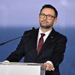 Prezes zarządu Orlen Daniel Obajtek podczas konferencji prasowej dot. realizacji Strategii ORLEN2030