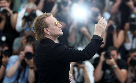 78. Festiwal Filmowy w Cannes. Sesja zdjęciowa do filmu dokumentalnego „Bono: Stories of Surrender”