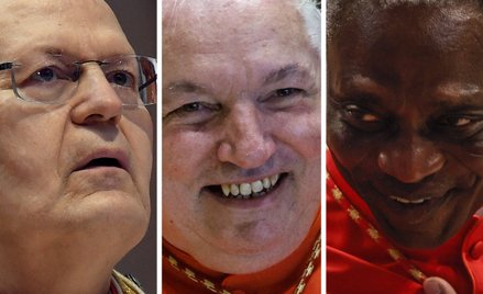 Prymas Węgier kard. Péter Erdő, arcybiskup Marsylii kard. Jean-Marc Aveline i Wielki Kanclerz Papies