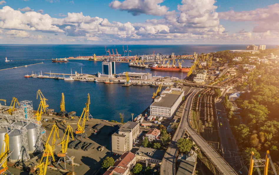 To działające porty i możliwość transportu zboża po Morzu Czarnym są warunkiem sukcesu ukraińskich s