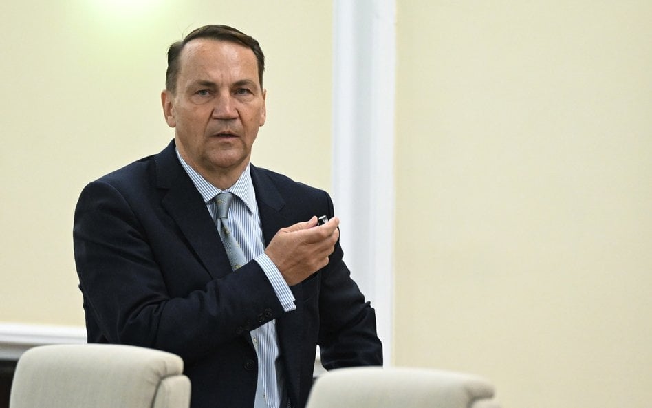 Wicepremier, minister spraw zagranicznych Radosław Sikorski