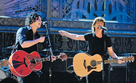 Jack White i Mick Jagger w dokumentalnym filme „Shine A Light” Scorsesego