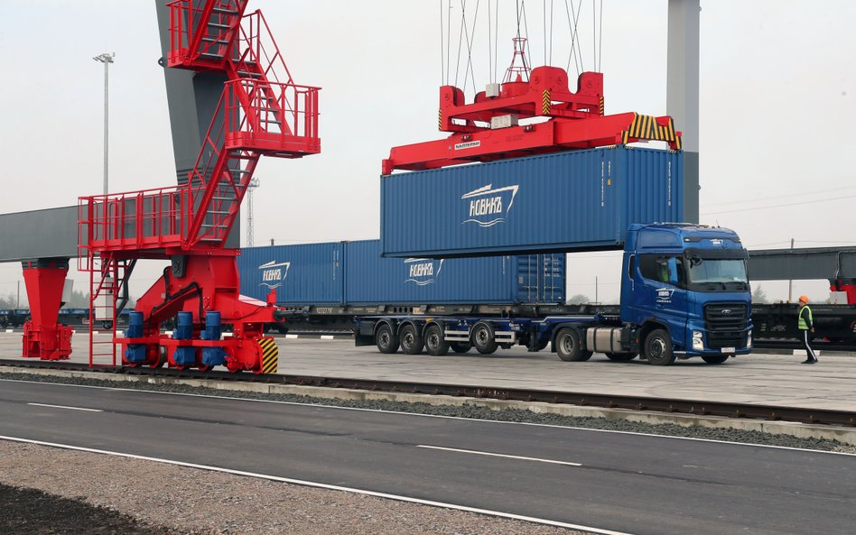 Rosjanie rozbudowali kolejowy terminal w Kaliningradzie