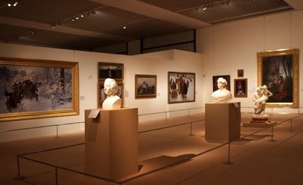 Muzeum Narodowe w Pekinie, jedna z sal ekspozycji naszej sztuki