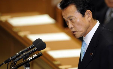 Taro Aso, premier Japonii