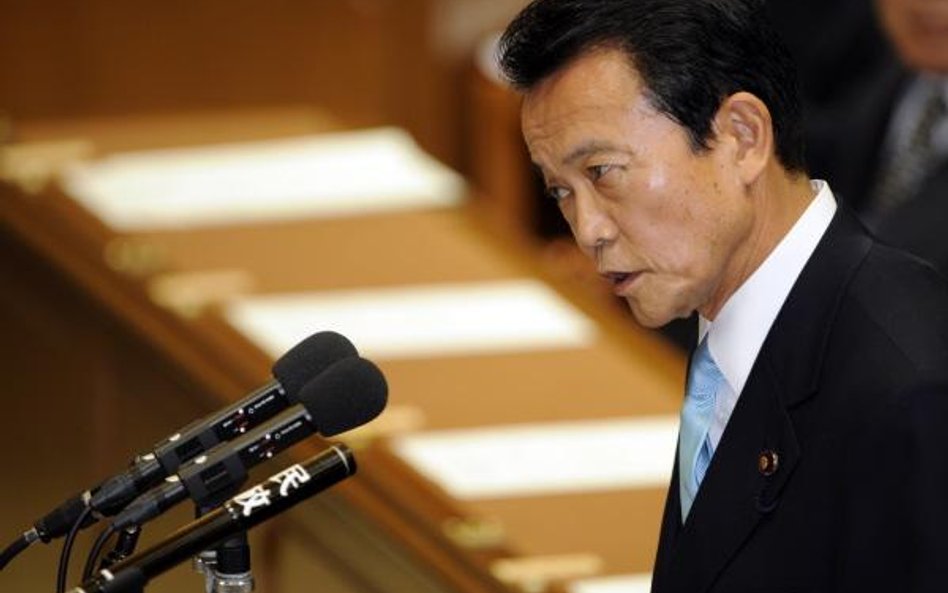 Taro Aso, premier Japonii