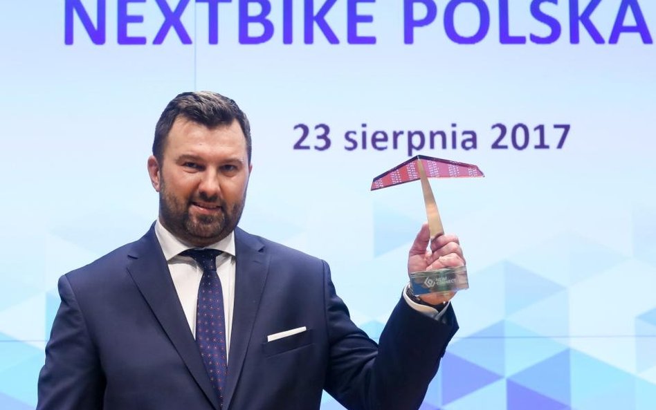 Tomasz Wojtkiewicz, prezes Nextbike Polska