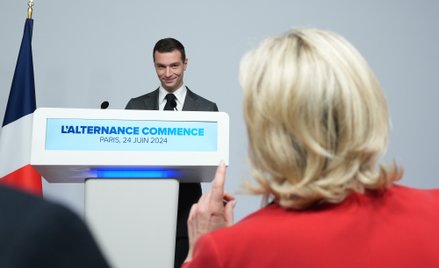 Jordan Bardella i Marine Le Pen