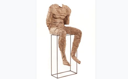 Magdalena Abakanowicz, "Seated Figure", 1976 r.