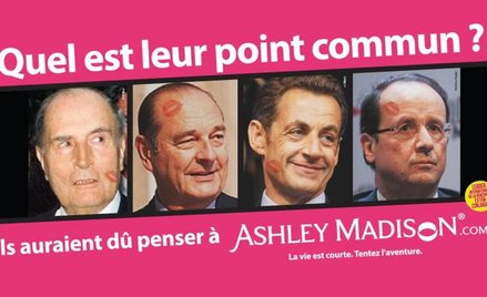 Każdy z ostatnich czterech prezydentów Francji miał romans nagłośniony przez media. Randkowy portal,