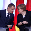 Donald Tusk i Angela Merkel