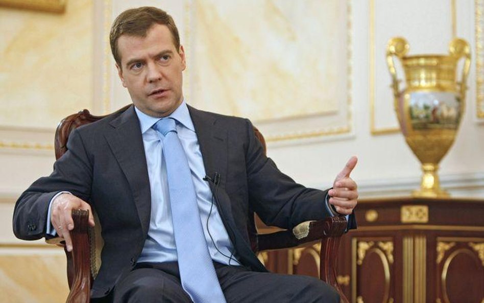 Prezydent Rosji Dmitrij Miedwiediew