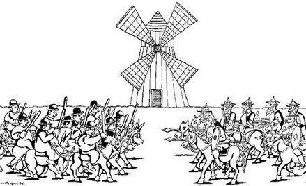 Komentarz rysunkowy. Wiatrak