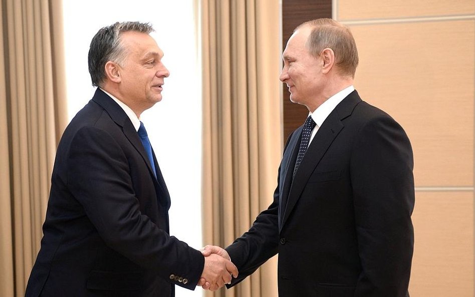 Viktor Orban i Władimir Putin, Nowo-Ogariowo, luty 2016