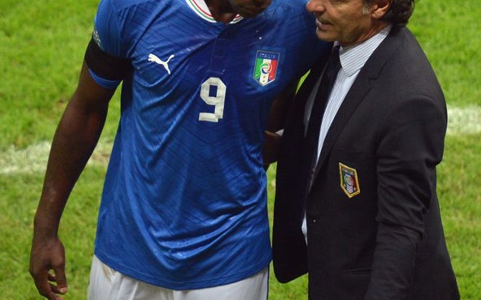 Mario Balotelli i Cesare Prandelli, czyli uczeń i profesor
