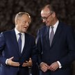Donald Tusk i Friedrich Merz