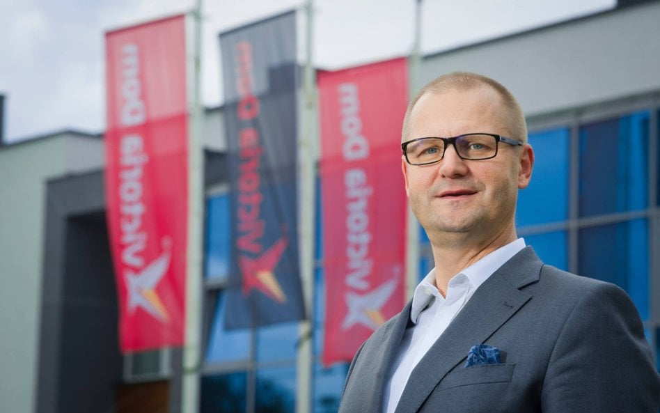 Waldemar Wasiluk, wiceprezes firmy Victoria Dom.