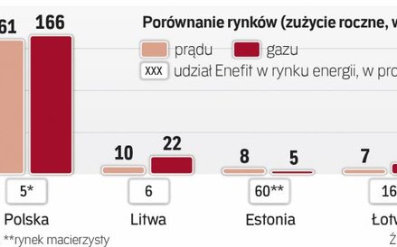 Rynki krajów Bałtyckich dużo mniejsze niż Polski