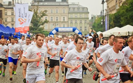 Ubiegłoroczny bieg w Krakowie