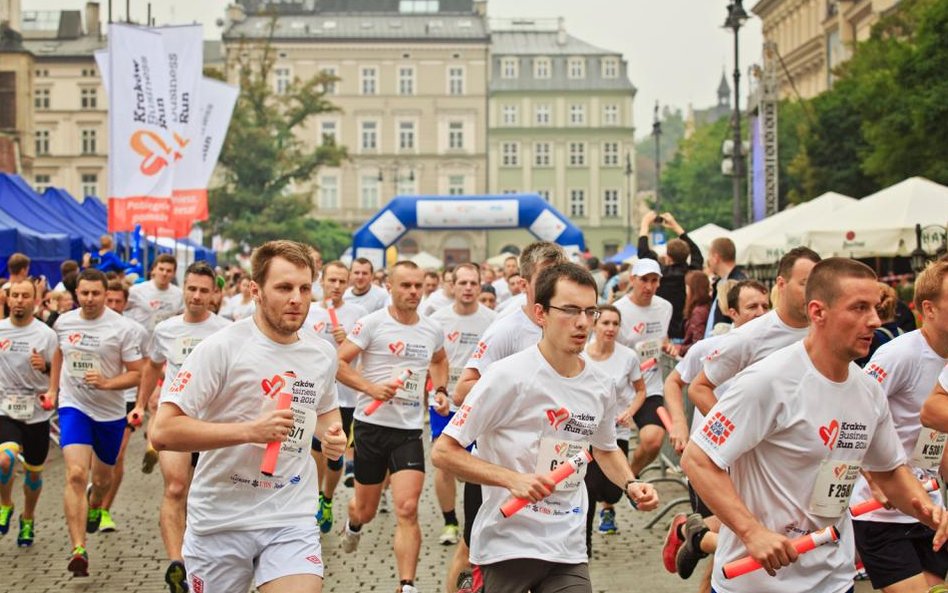 Ubiegłoroczny bieg w Krakowie