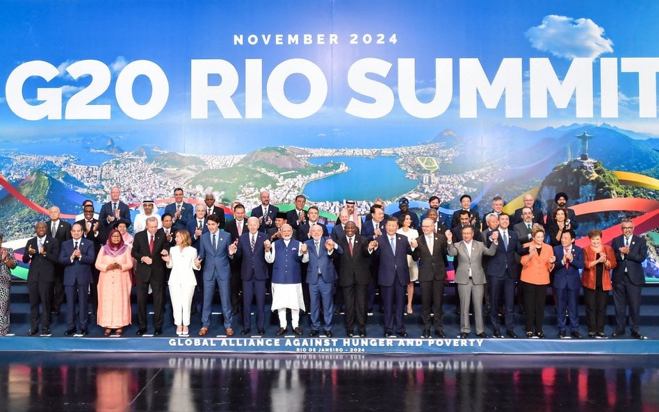 Rio de Janeiro – pamiątkowe zdjęcie na zakończenie ostatniego szczytu grupy G20