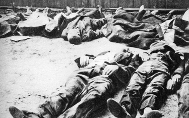 Ofiary dokonanej przez Niemców rzezi Woli