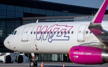 Samolot węgierskich linii lotniczych Wizz Air