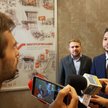 Patryk Jaki rozmawia z aktywistą miejskim z Sofii